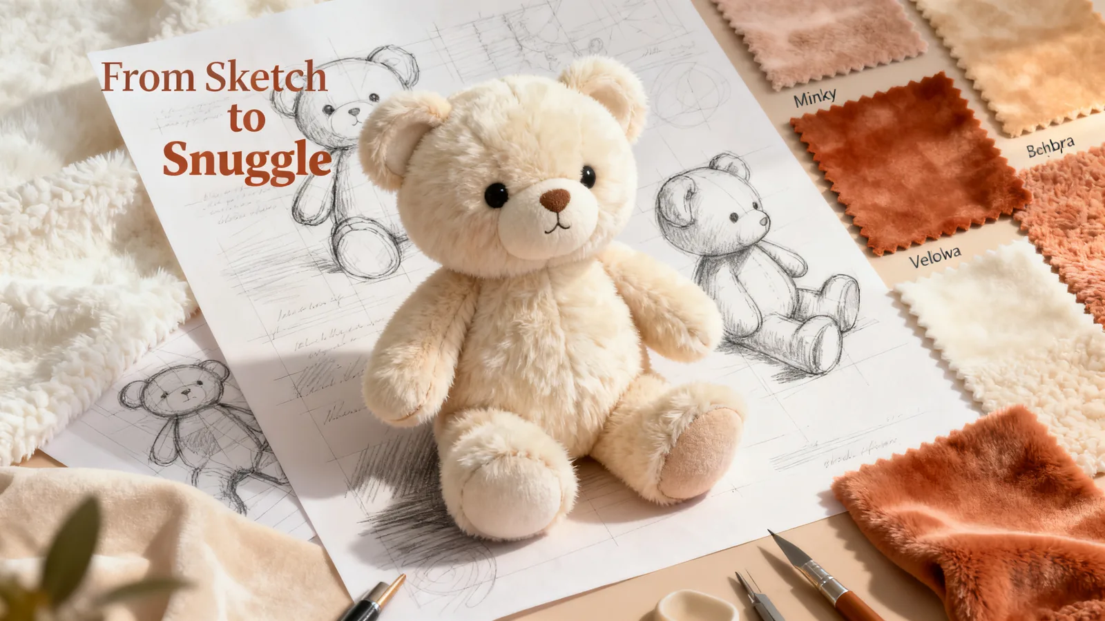 From Sketch to Snuggle: Guiding Your Character Idea to a Production-Ready Plush