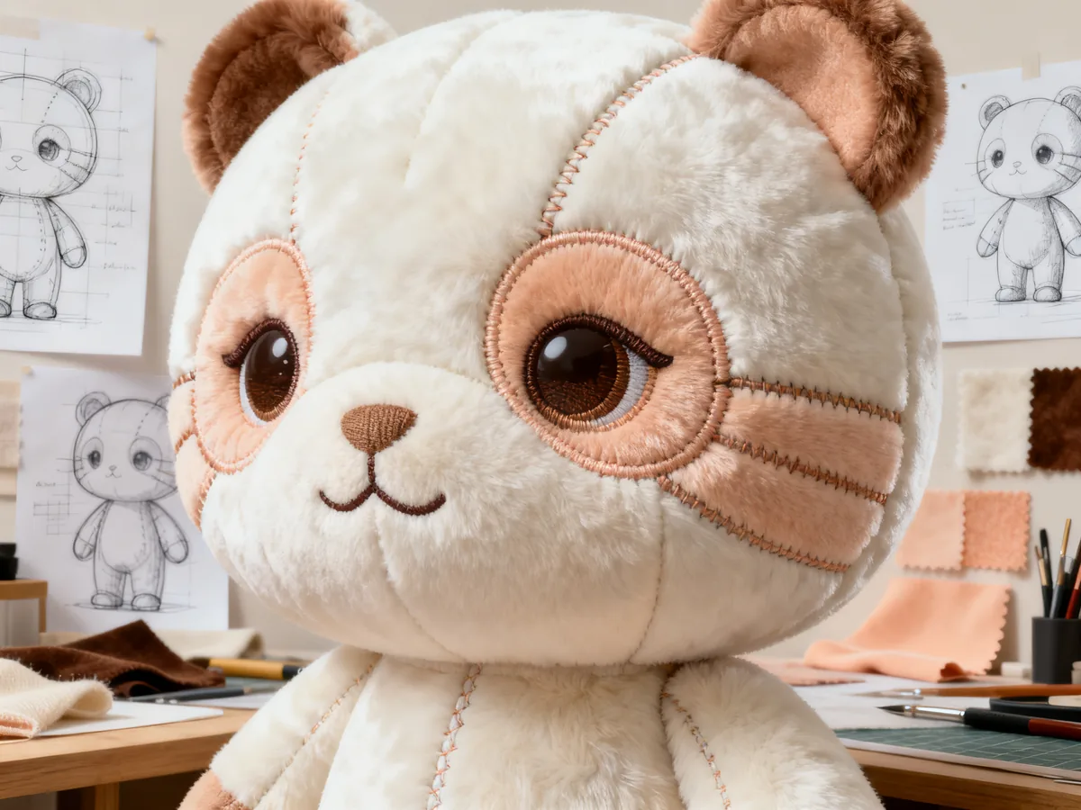 AI-generated detail illustration: Bringing Your Vision to Life: How to Turn Your Original Character into a Plush Toy