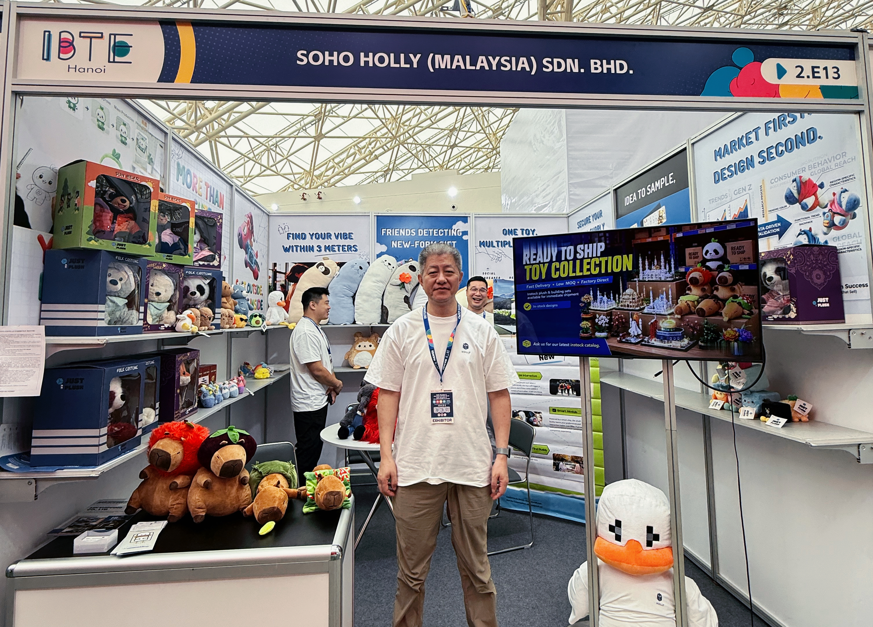 JUSTPLUSH at IBTE Vietnam Toy and Baby Products Expo